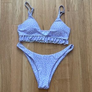 Purple bikini